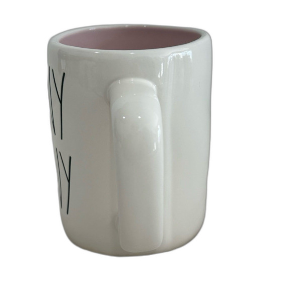 Rae Dunn Artisan Collection by Magenta “ Hunny Bunny “ Embossed Ceramic Mug. - Picture 2 of 10